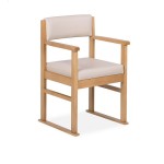Apollo dining chair with skis